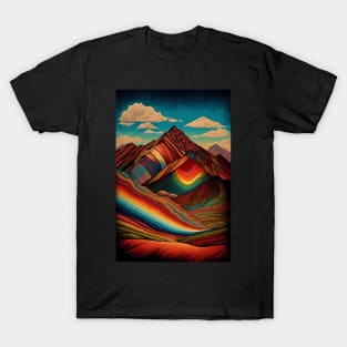 Rainbow Mountains T-Shirt